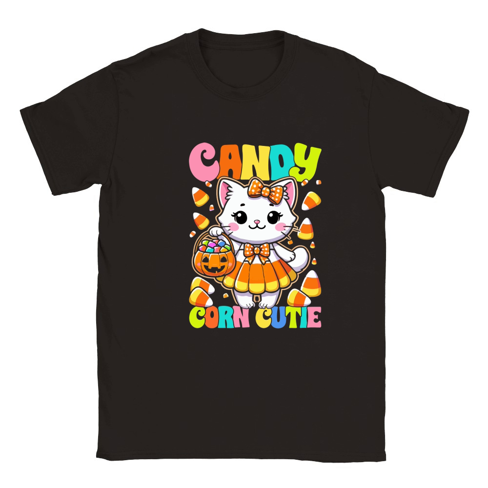 candy corn cutie Classic Kids Crewneck T-shirt