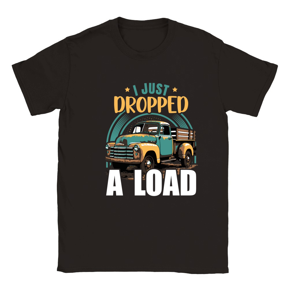 I Just Dropped A Load Classic Kids Crewneck T-shirt