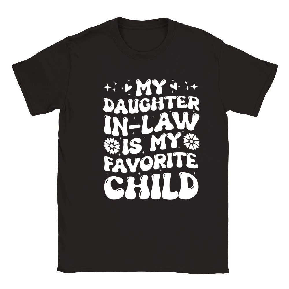 My Daughter In Law Is My Favorite Child (2) Classic Kids Crewneck T-shirt