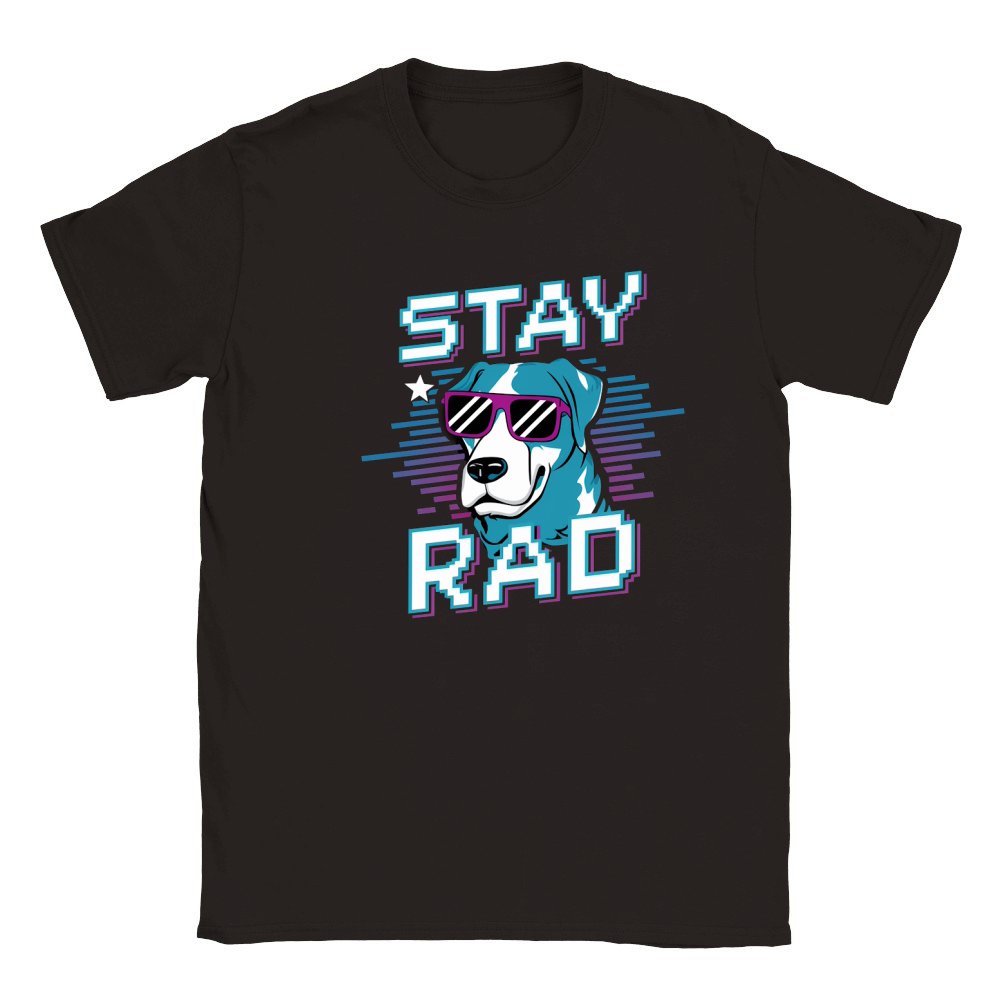 stay rad 02 Classic Kids Crewneck T-shirt
