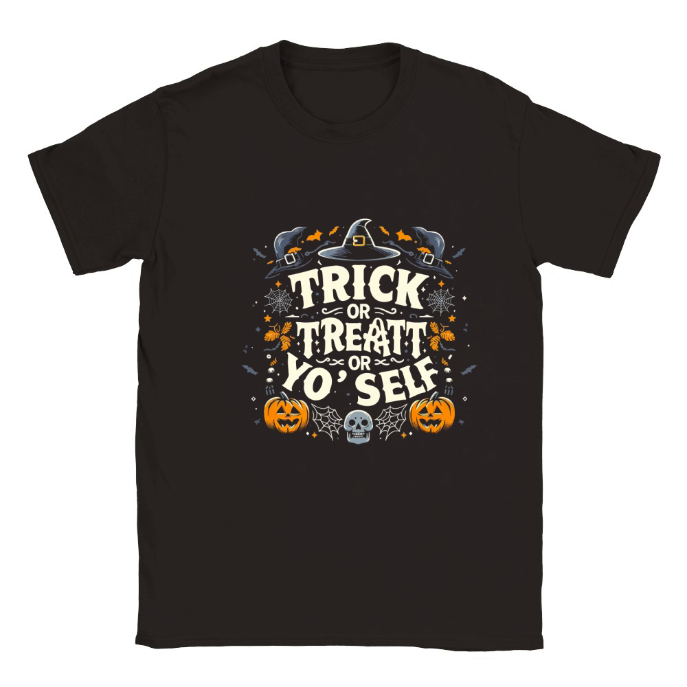 trick or treat or your self Classic Kids Crewneck T-shirt