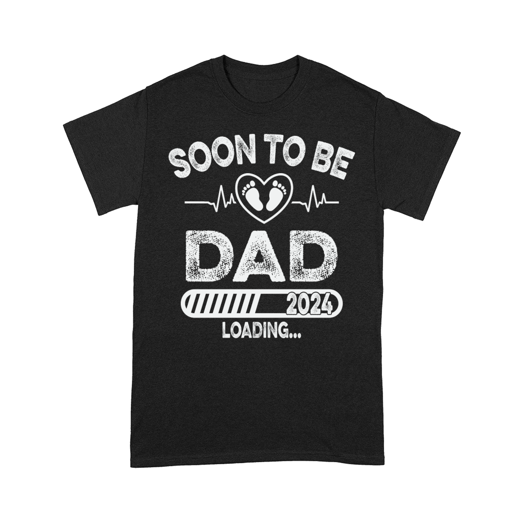 Soon to Be Daddy Est 2024 Fathers Day Comfort T-shirt