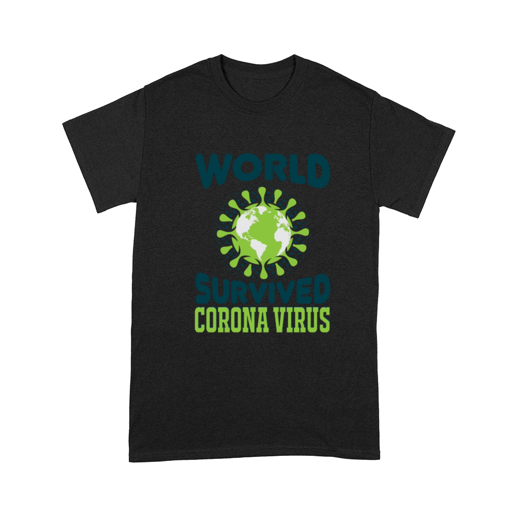 World Survived Corona Virus Comfort T-shirt
