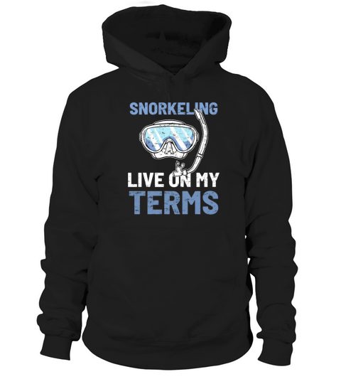 Snorkeling Snorkeler Hoodie Unisex
