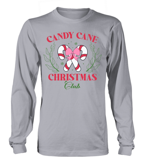 Christmas vintage candy club Long sleeved Unisex
