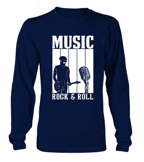 Music rock & roll (2) Long sleeved Unisex