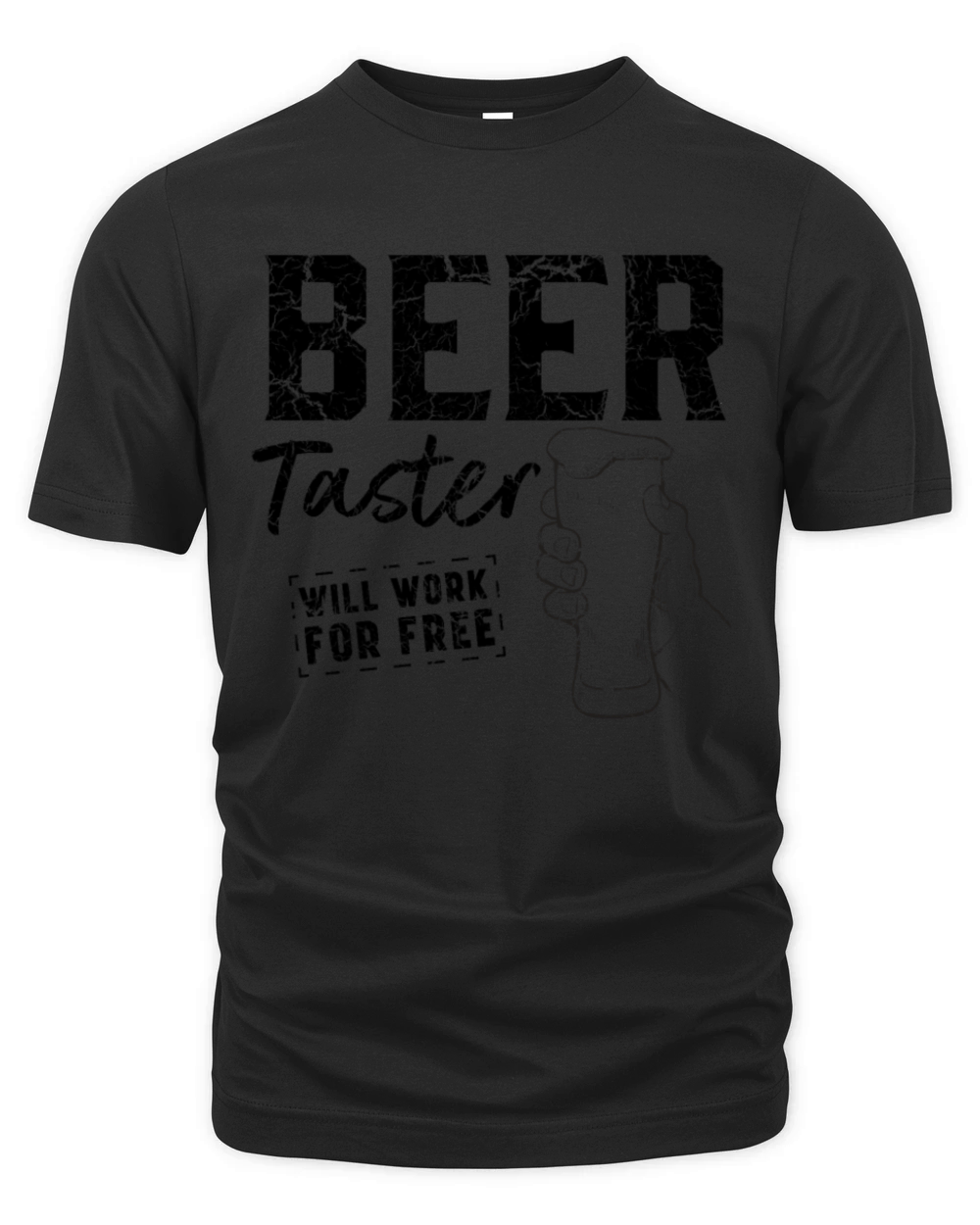 Beer taster works for free Organic Unisex T-shirt