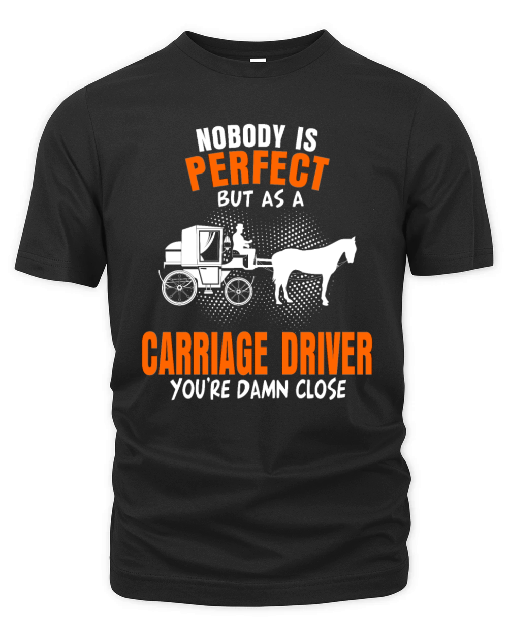 coachman horse carriage carriage horses coachman Organic Unisex T-shirt