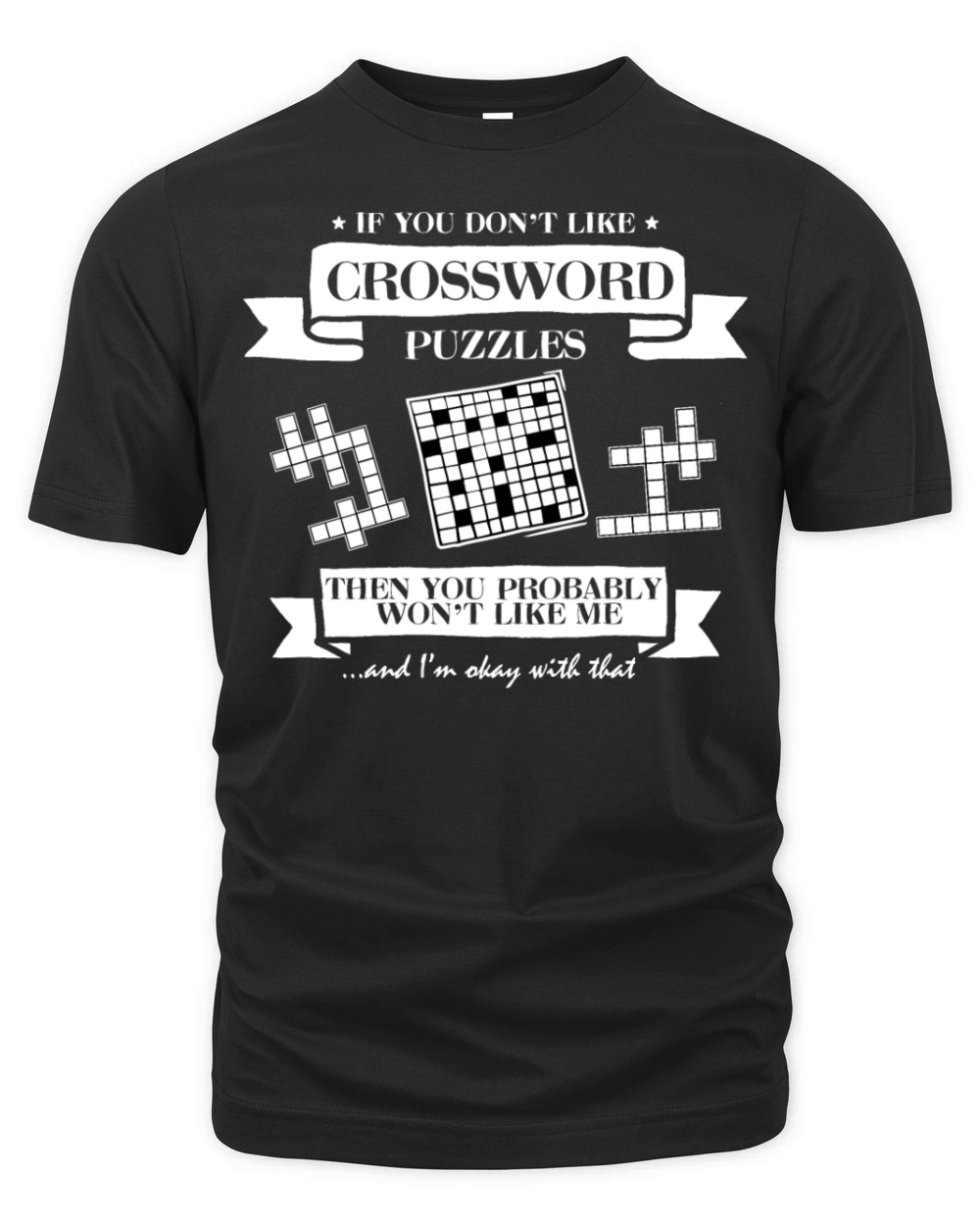 Crossword puzzle fan Organic Unisex T-shirt