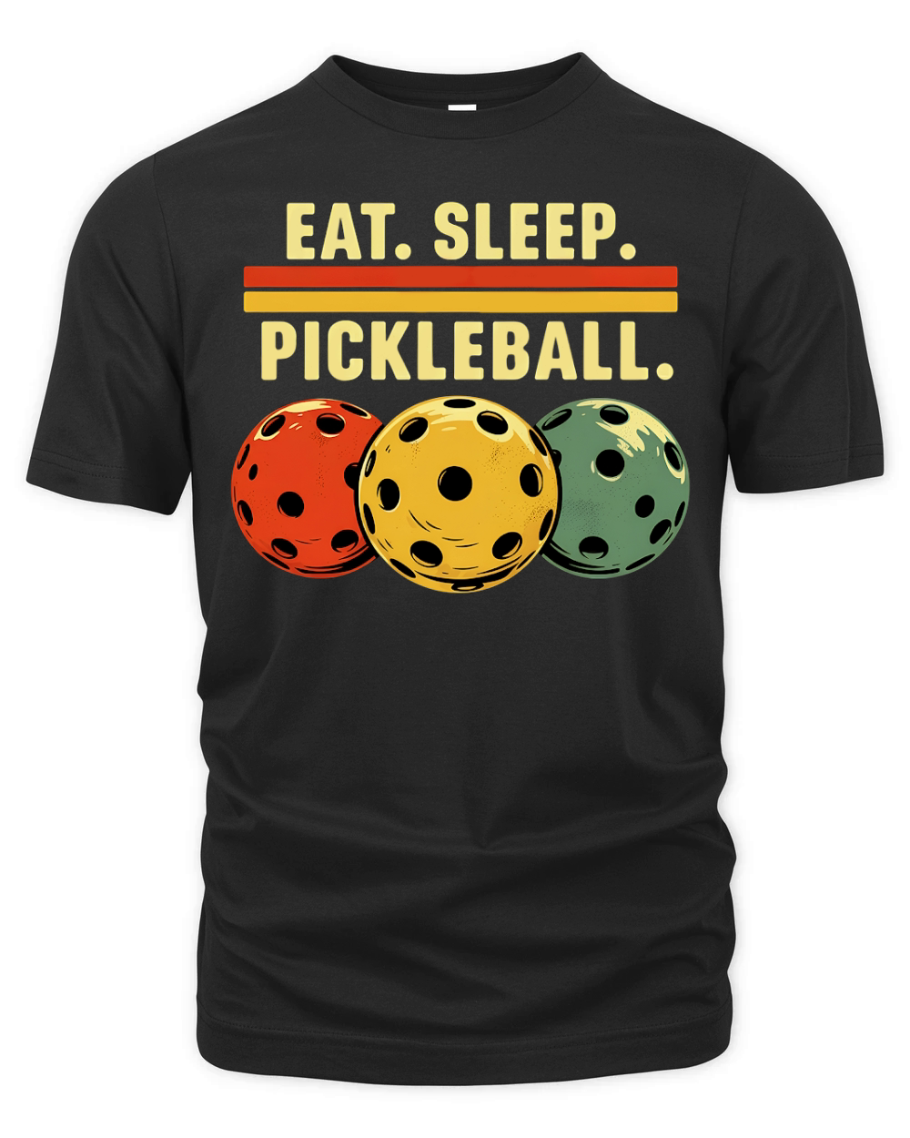 Eat Sleep Pickleball Organic Unisex T-shirt