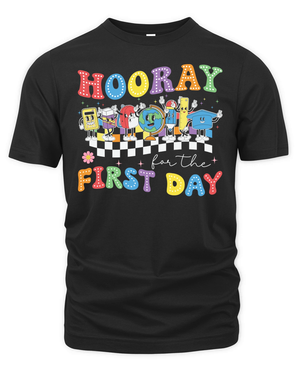 Hooray For The First Day 1 Organic Unisex T-shirt