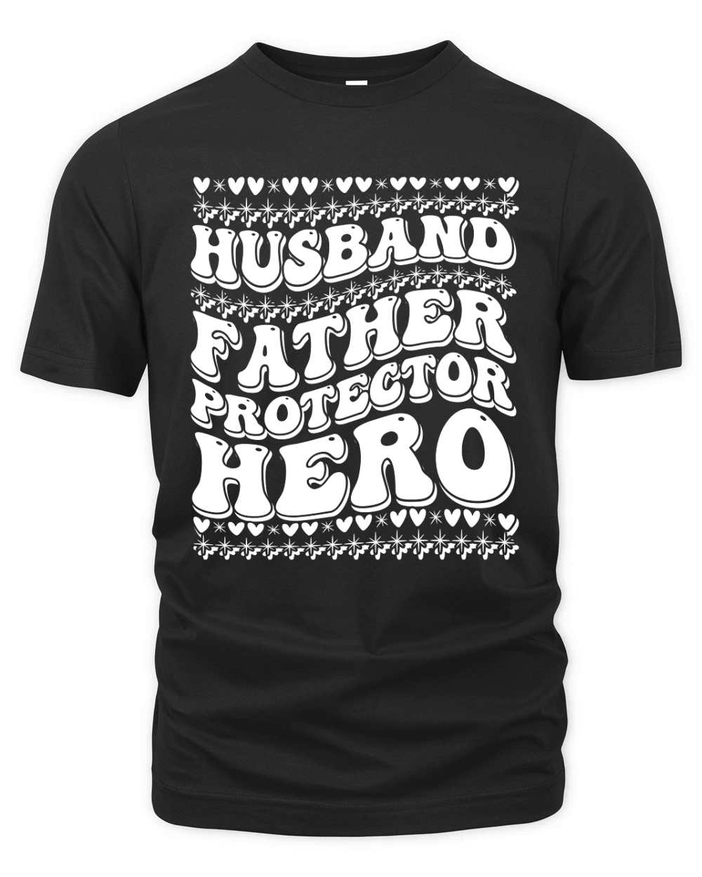 Husband father protector hero 03 Organic Unisex T-shirt