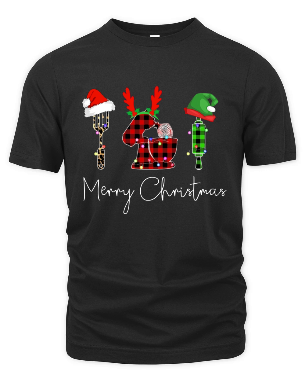 Jobs Christmas Baker Merry Christmas Vintage Organic Unisex T-shirt