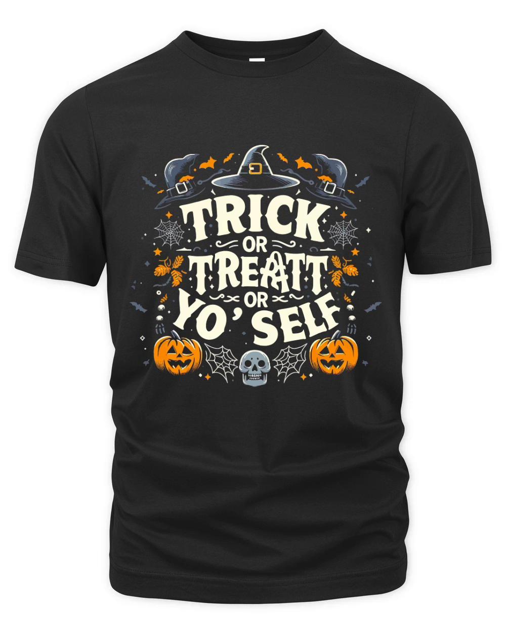 trick or treat or your self Organic Unisex T-shirt