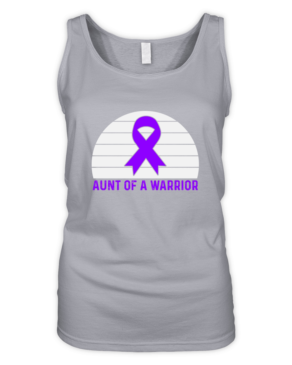 Aunt Of A Warrior Organic Women's Tank Top