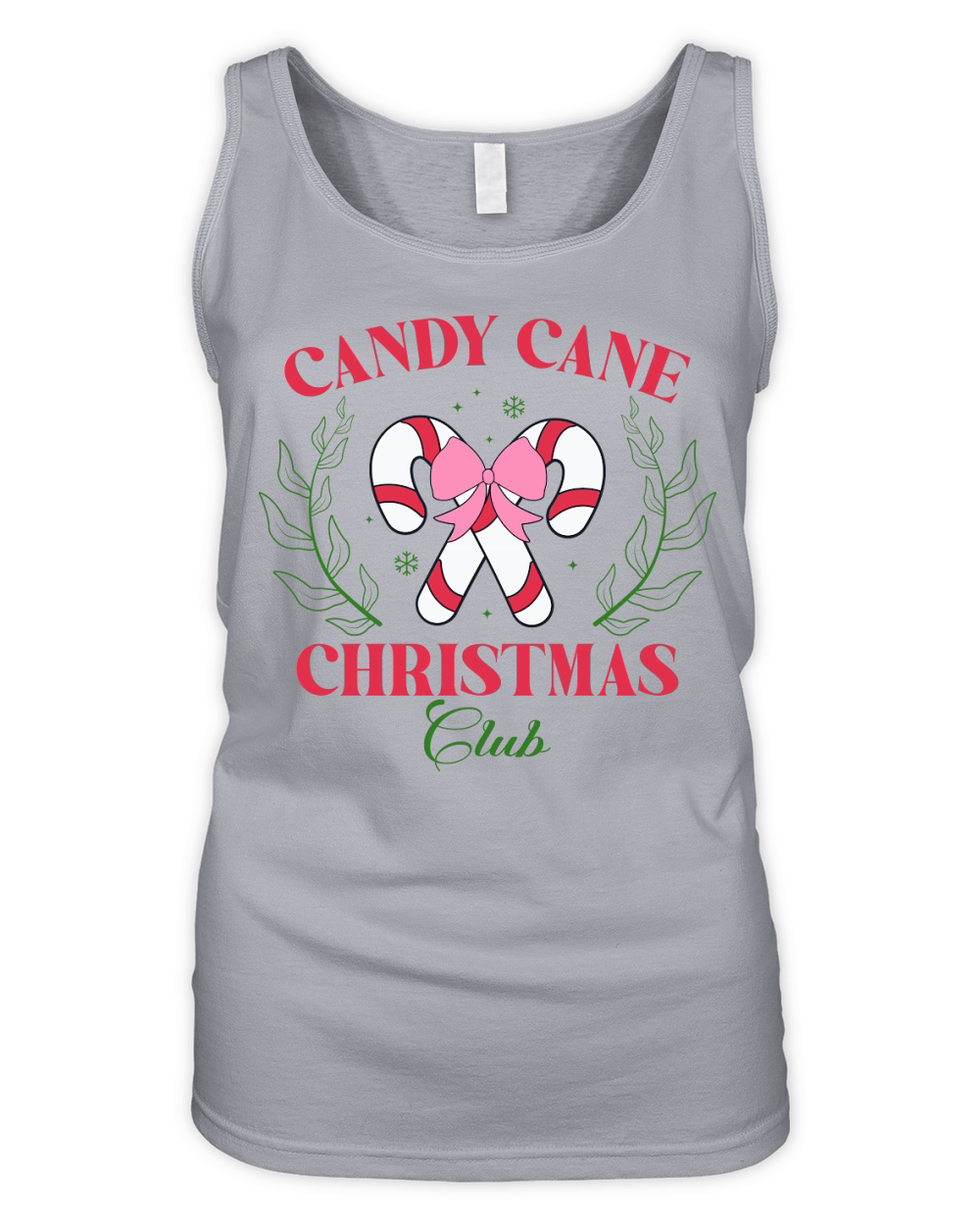 Christmas vintage candy club Organic Women's Tank Top
