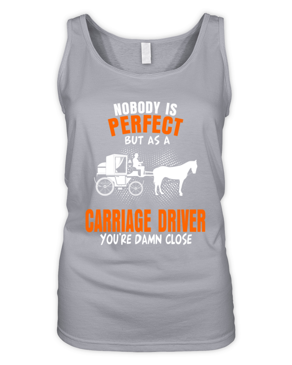 coachman horse carriage carriage horses coachman Organic Women's Tank Top