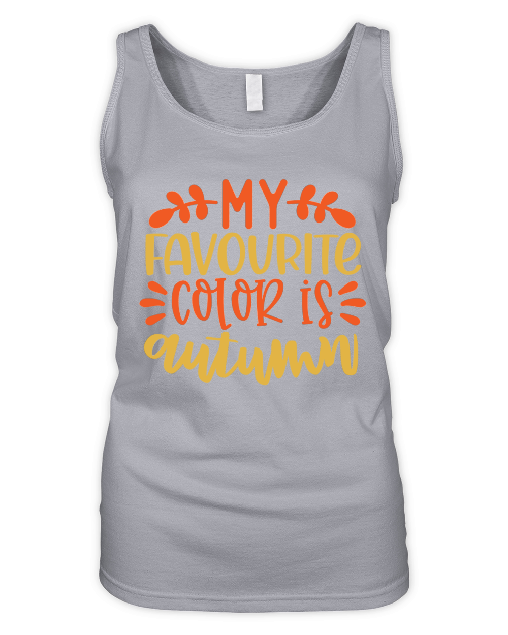 Favourite color is autumn Organic Women's Tank Top