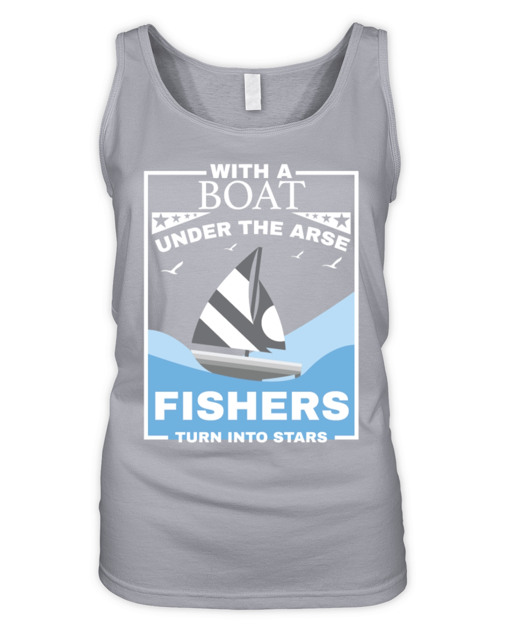 Fishing Fish Funny Gift Organic Women's Tank Top