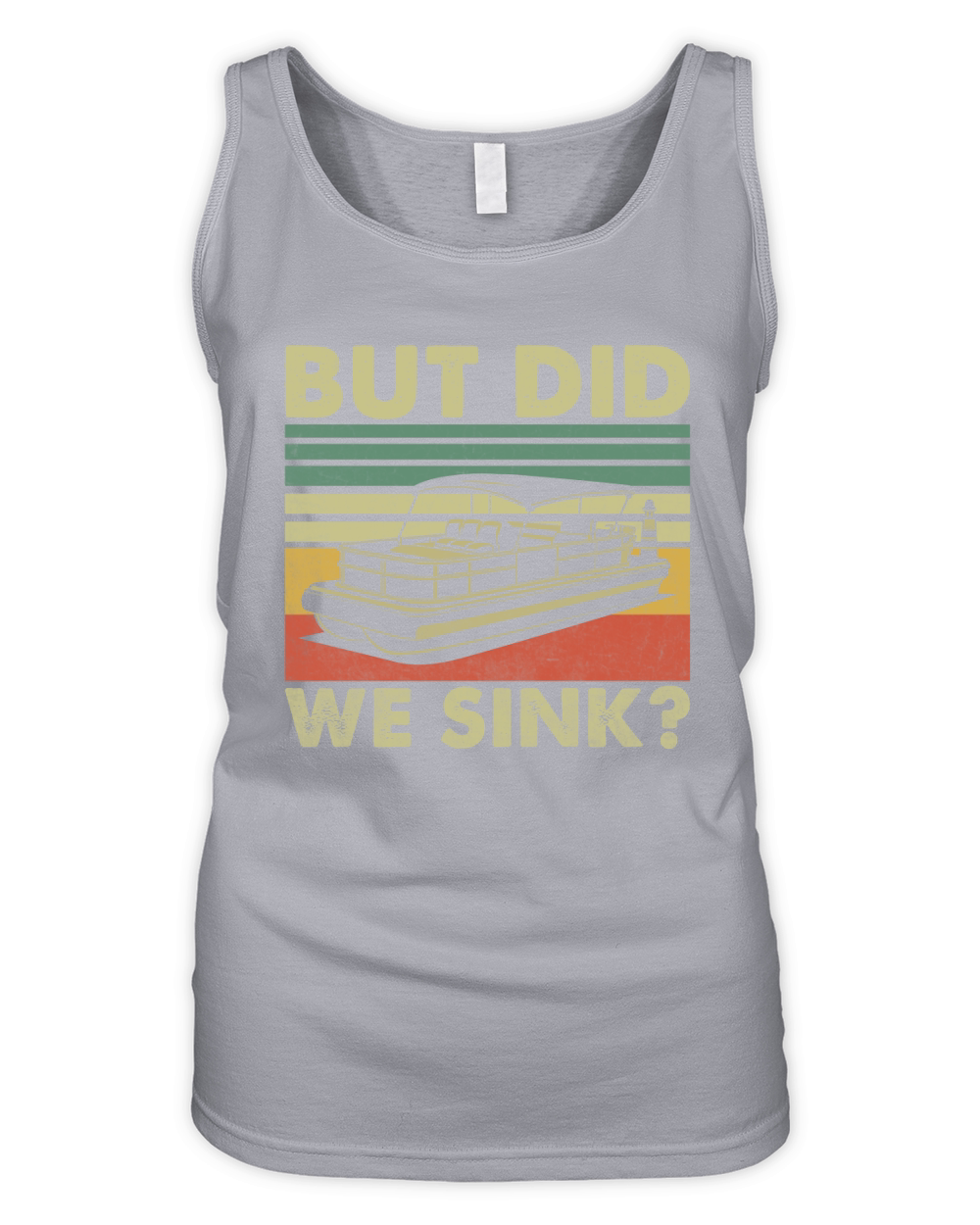 Funny But Did We Sink Organic Women's Tank Top