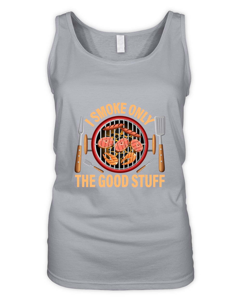I SMOKE ONLY THE GOOD STUFF Organic Women's Tank Top