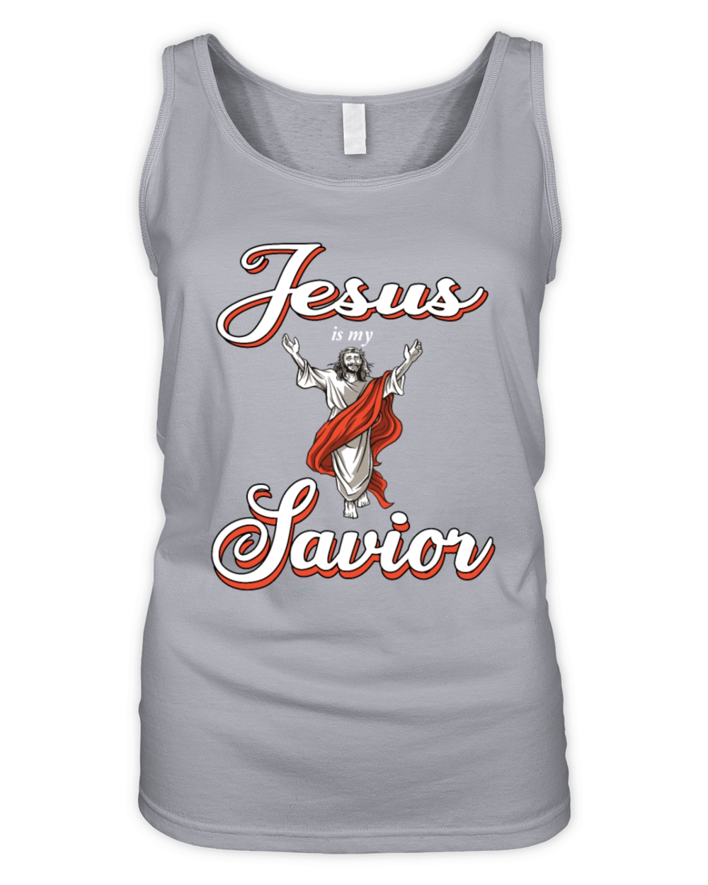jesus is my savior Organic Women's Tank Top