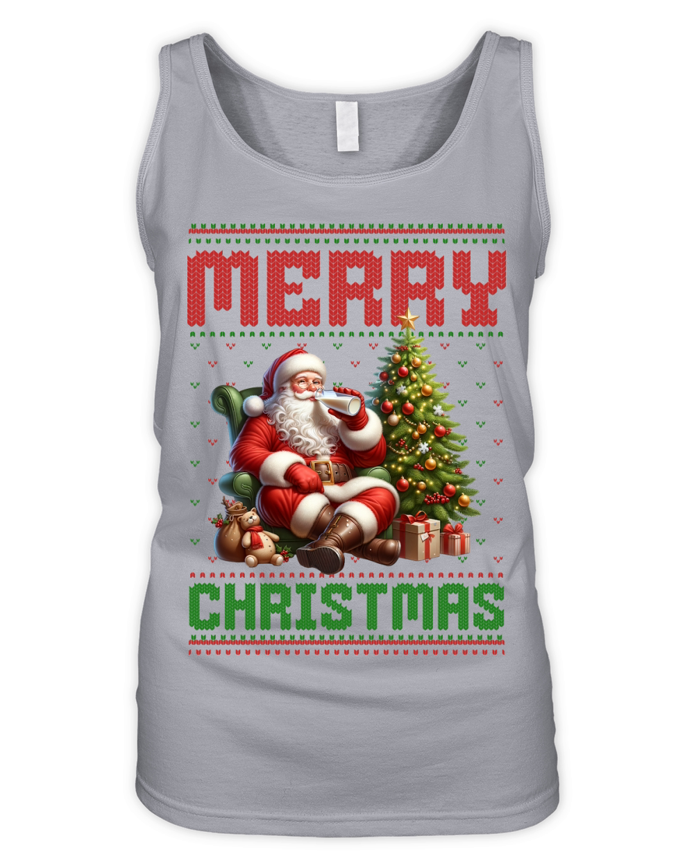 Merry christmas 50 05 Organic Women's Tank Top