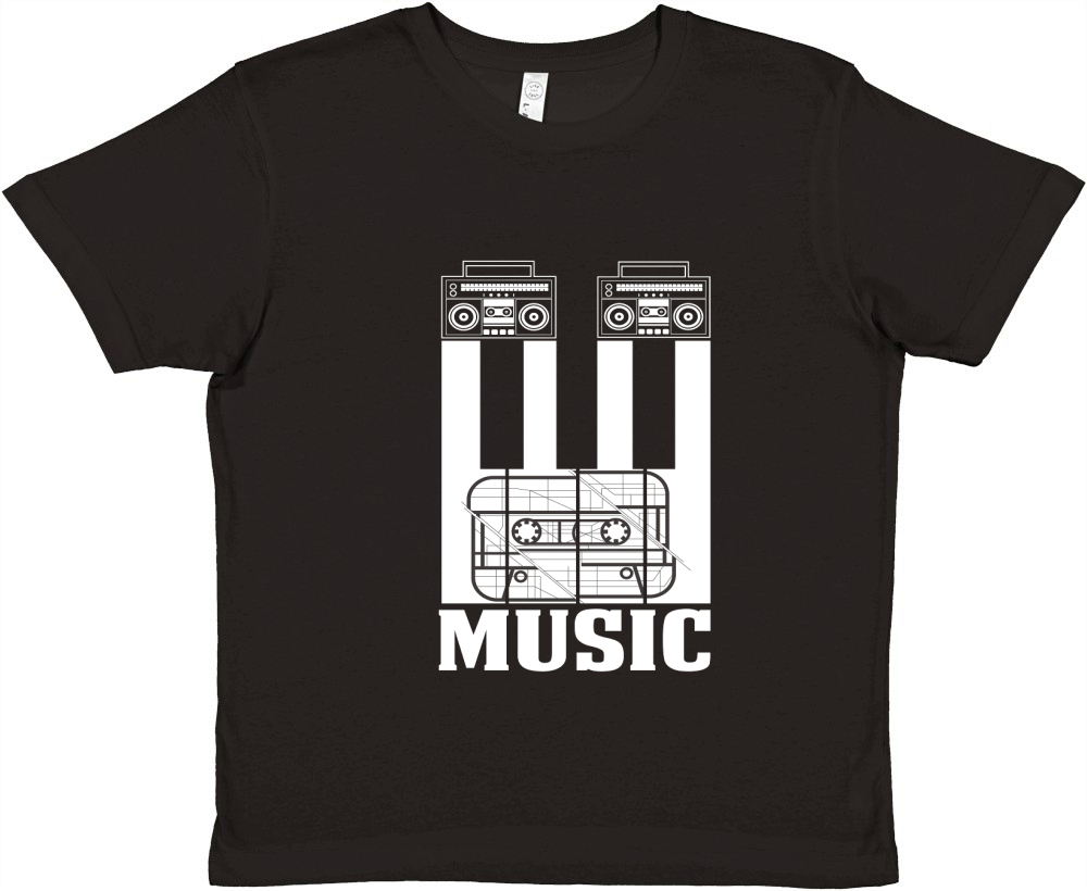 Music (2) Premium Kids Crewneck T-shirt