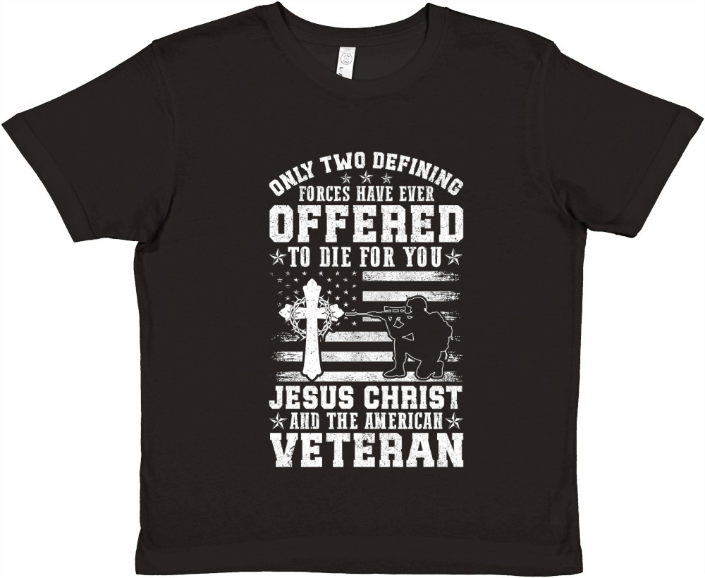 ONLY TWO DEFINING FORCES HAVE EVER OFFERED TO DIE FOR YOU Premium Kids Crewneck T-shirt