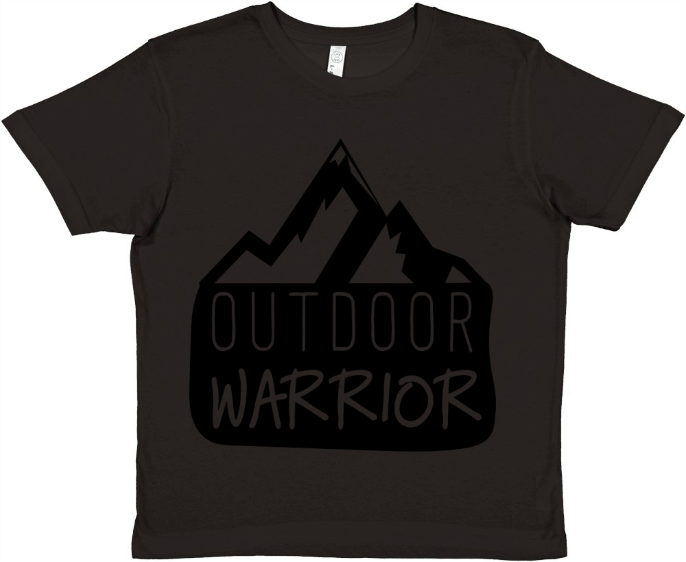 Outdoor Warrior Premium Kids Crewneck T-shirt
