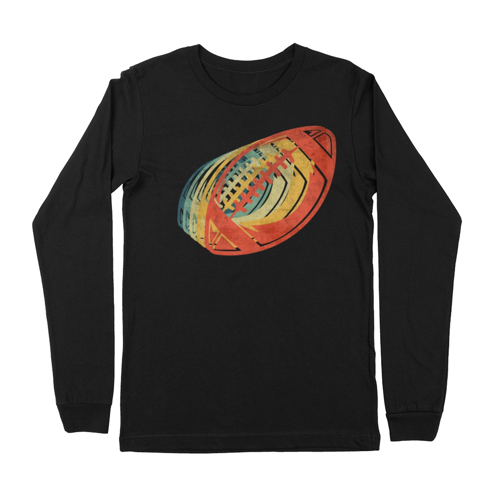 American Football Retro Vintage Color Premium Long Sleeve
