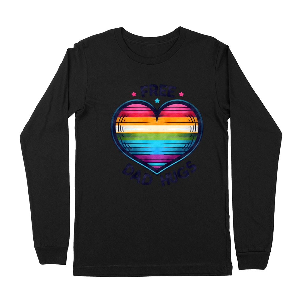 Free dad hugs Premium Long Sleeve