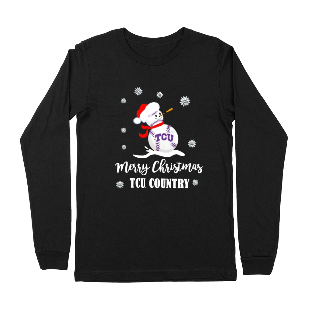 Merry Christmas TCU country Premium Long Sleeve