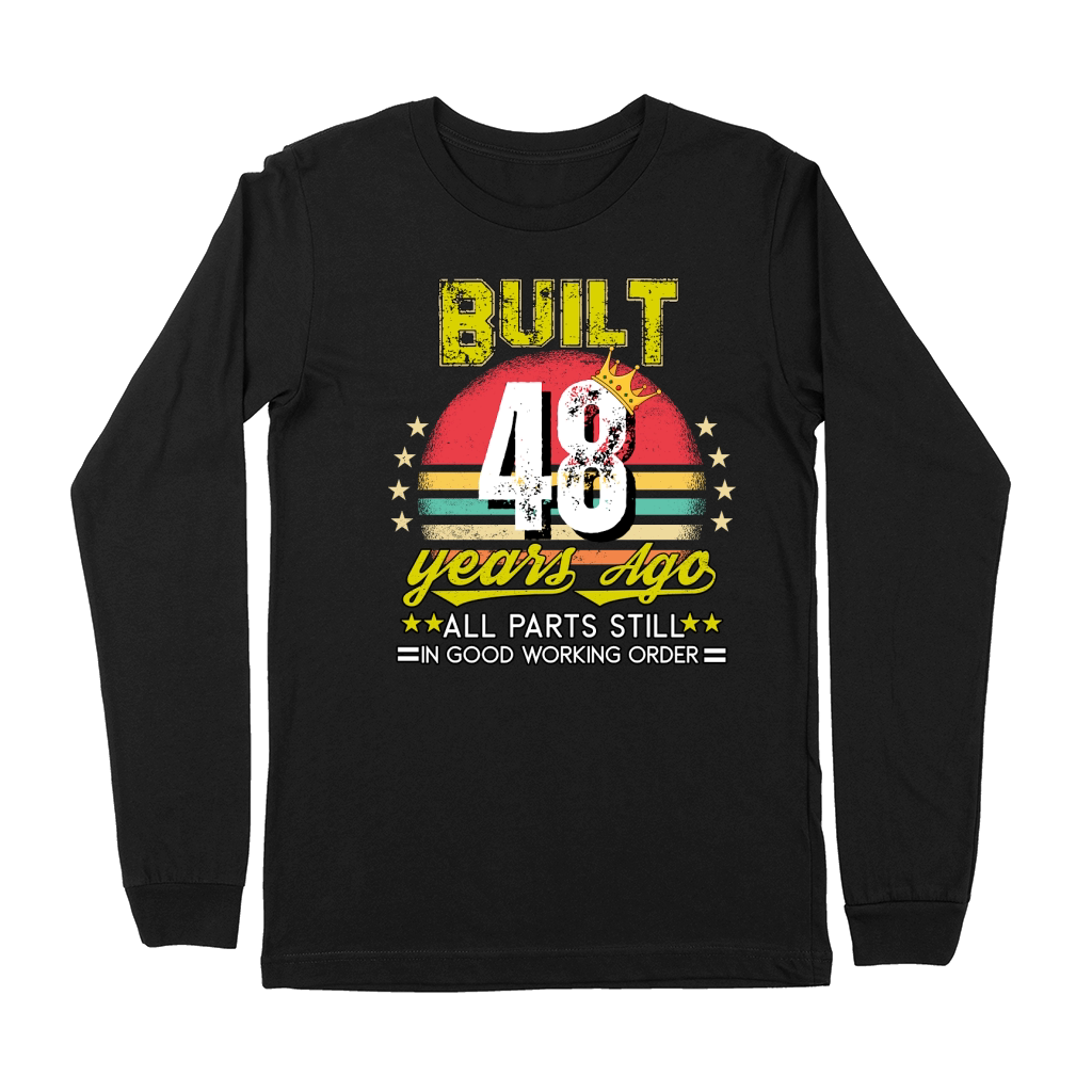 Vintage Birthday 48 Premium Long Sleeve