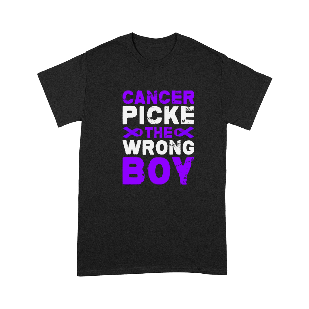 Cancer Picked The Wrong Boy Premium T-shirt