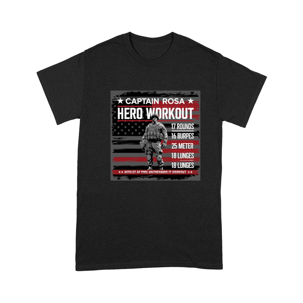 Captain Rosa Hero Workout for tribute Premium T-shirt