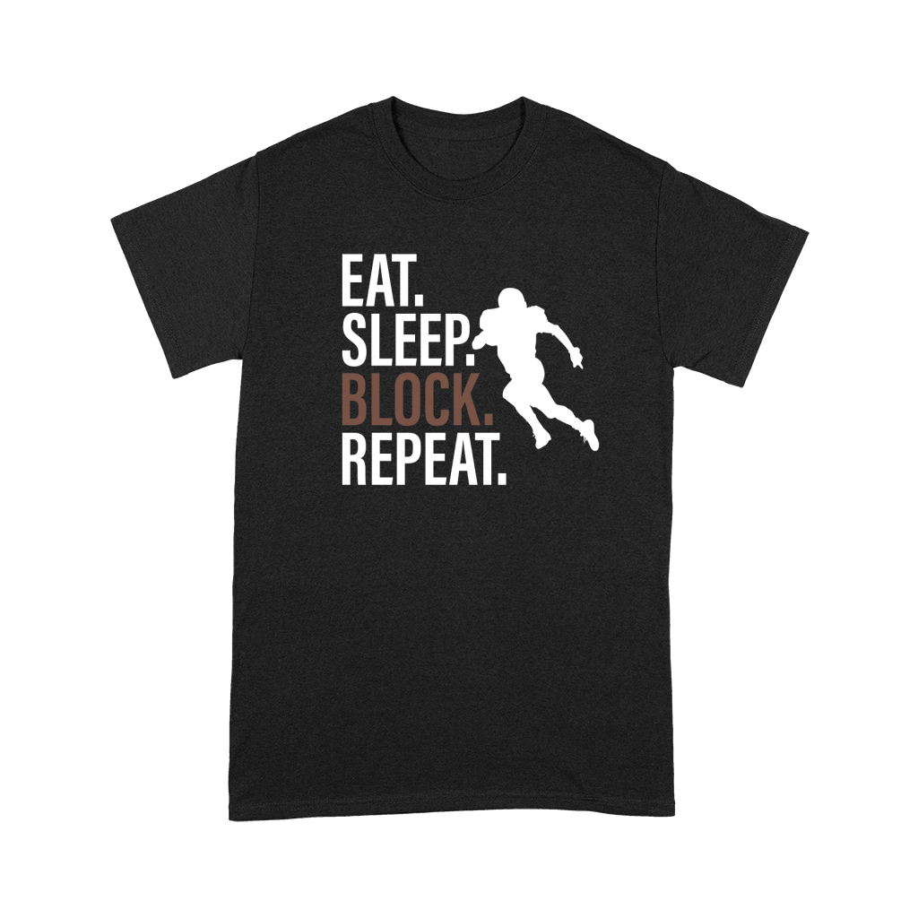 Eat Sleep Block Repeat Premium T-shirt