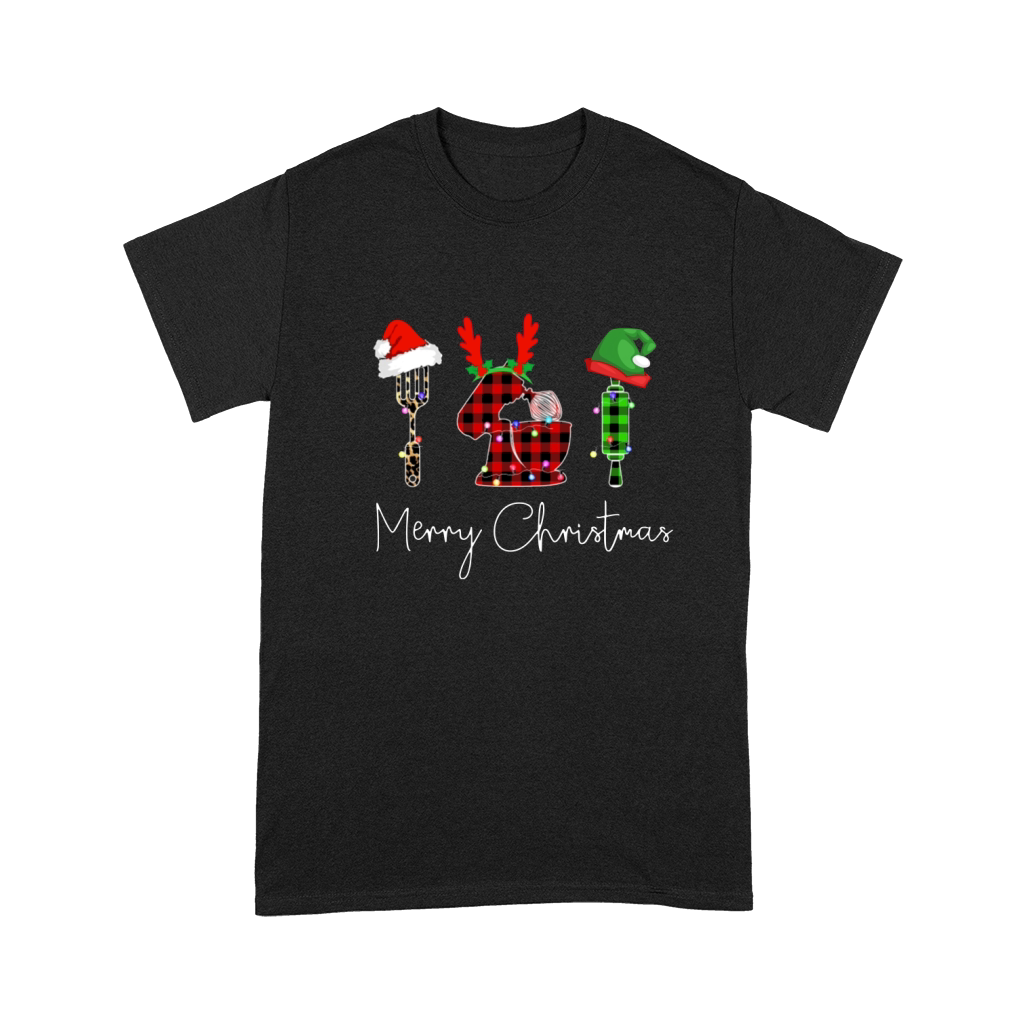 Jobs Christmas Baker Merry Christmas Vintage Premium T-shirt