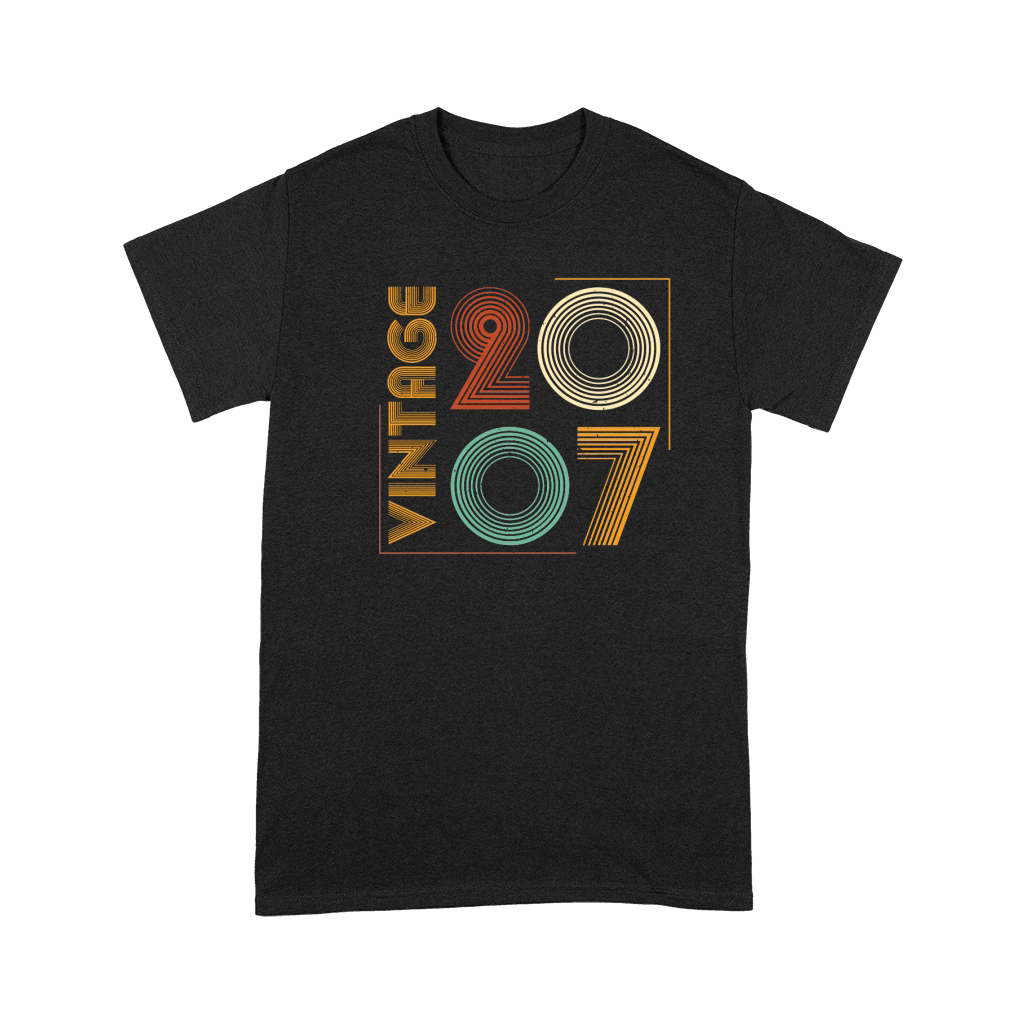 Vintage 2007 Birthday T Shirt Design (1) Premium T-shirt