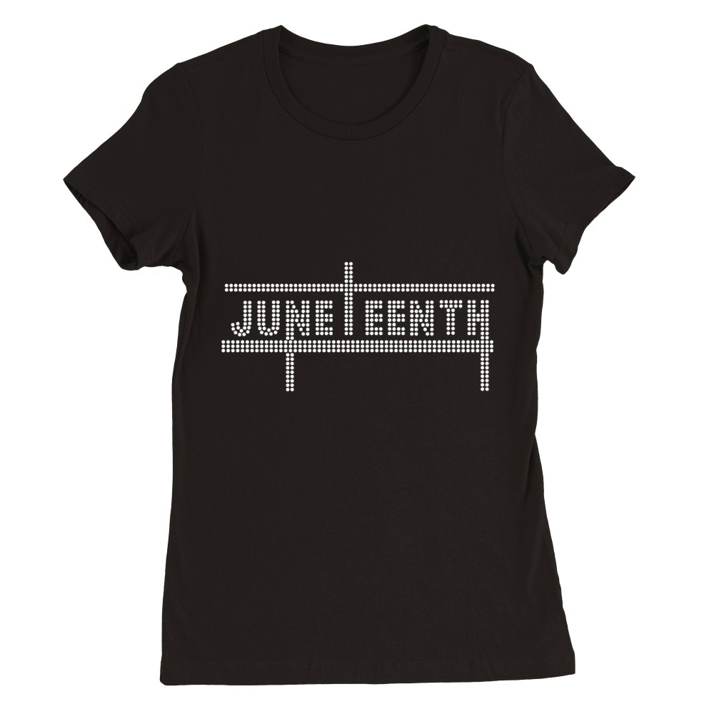 June Teenth Premium Womens Crewneck T-shirt