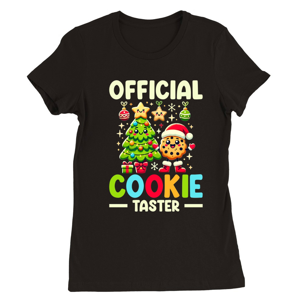 Official Cookie Taster 5 Premium Womens Crewneck T-shirt