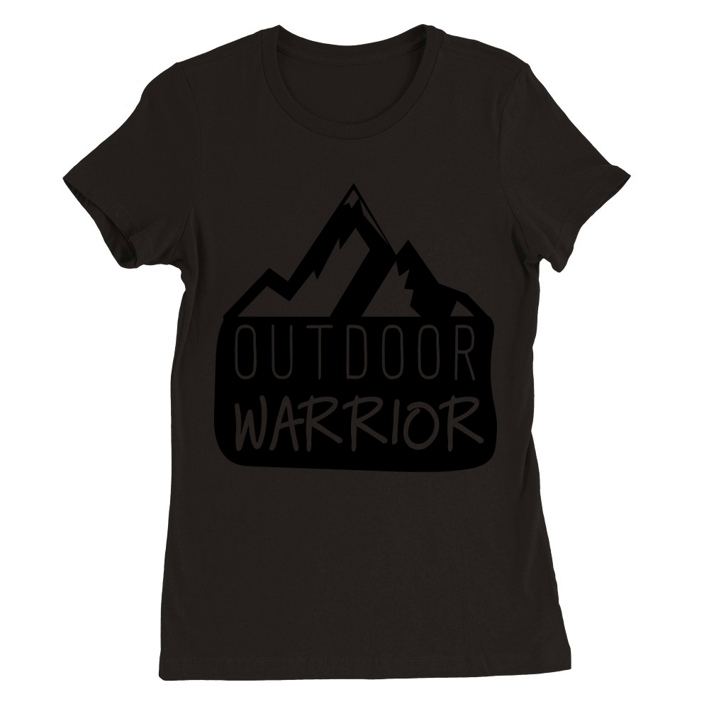 Outdoor Warrior Premium Womens Crewneck T-shirt