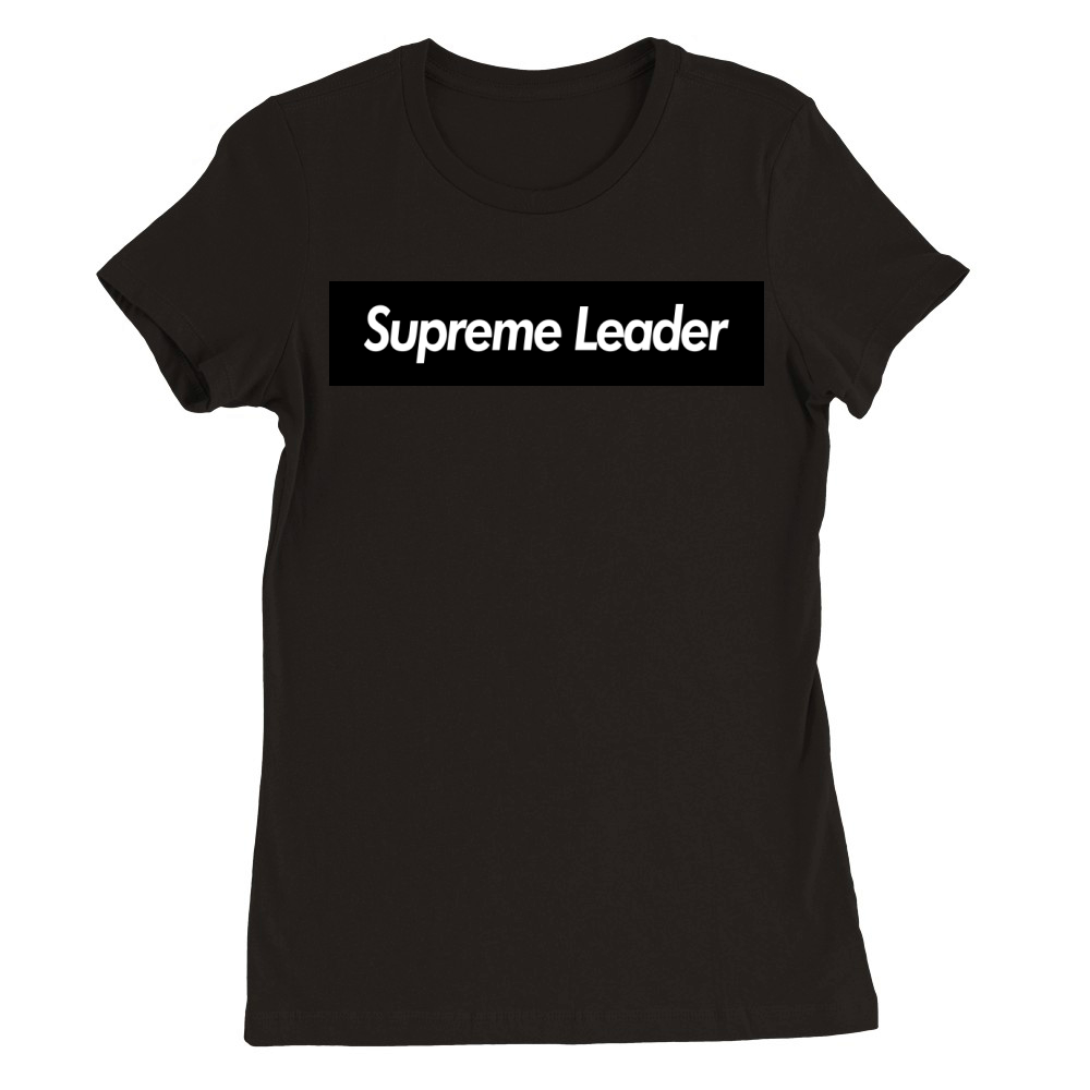 Supreme Leader Premium Womens Crewneck T-shirt