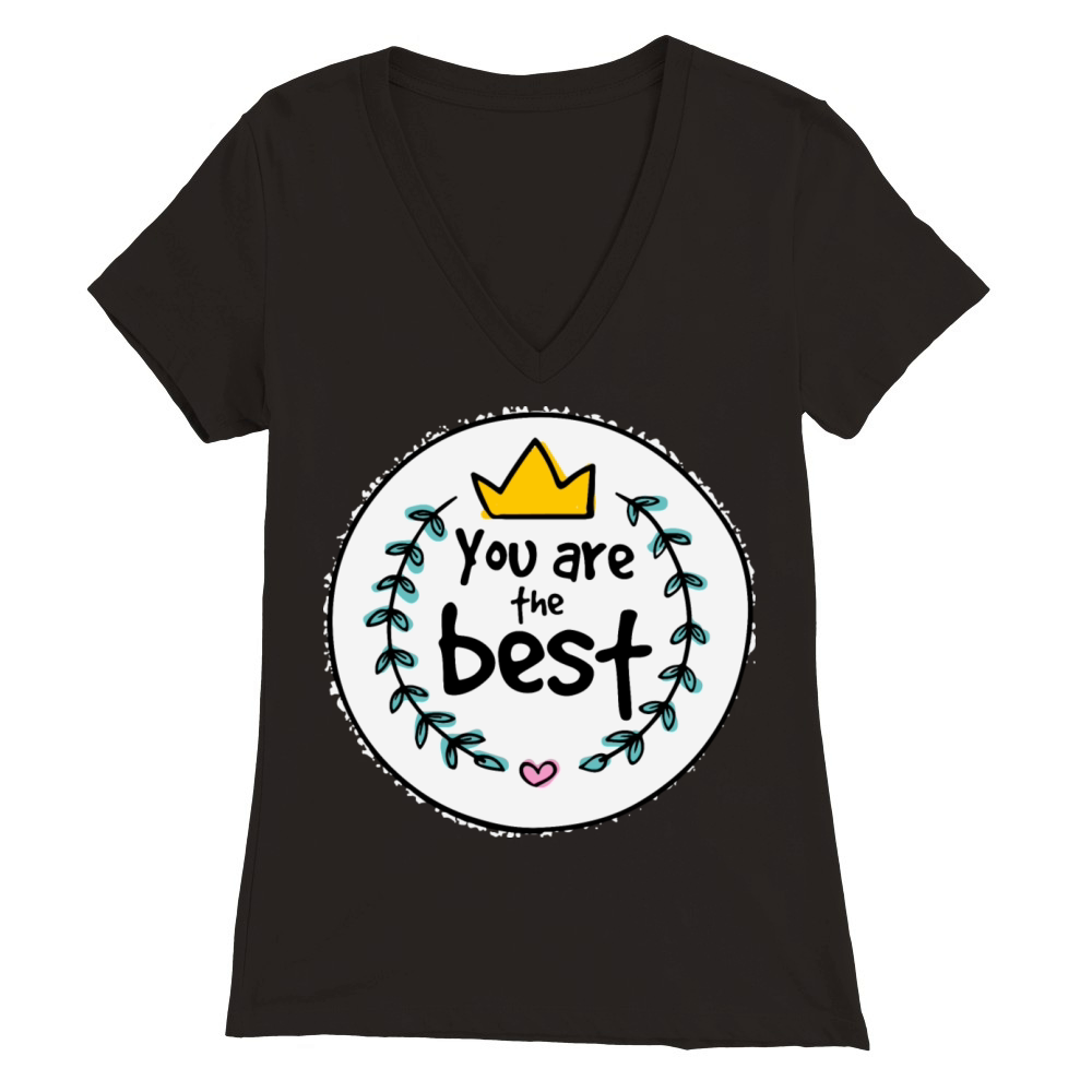 Mothers Day Premium Womens V-Neck T-shirt