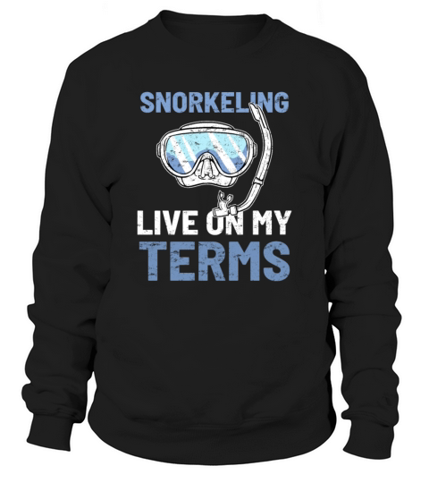Snorkeling Snorkeler Sweatshirt Unisex