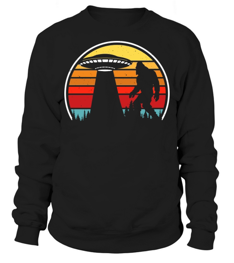 Vintage UFO Alien 33 Sweatshirt Unisex