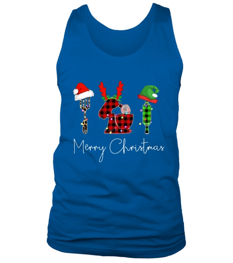 Jobs Christmas Baker Merry Christmas Vintage Tank Top Unisex