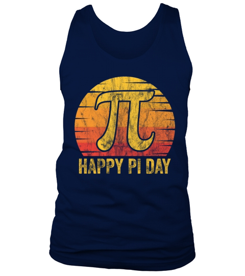 PI Day 2022 Math Lover Mathematics Retro Vintage Tank Top Unisex
