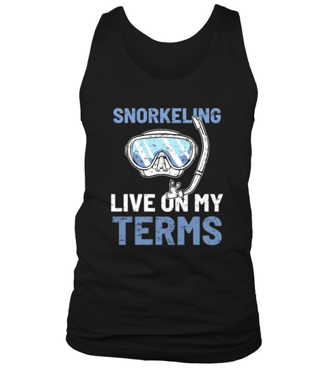 Snorkeling Snorkeler Tank Top Unisex