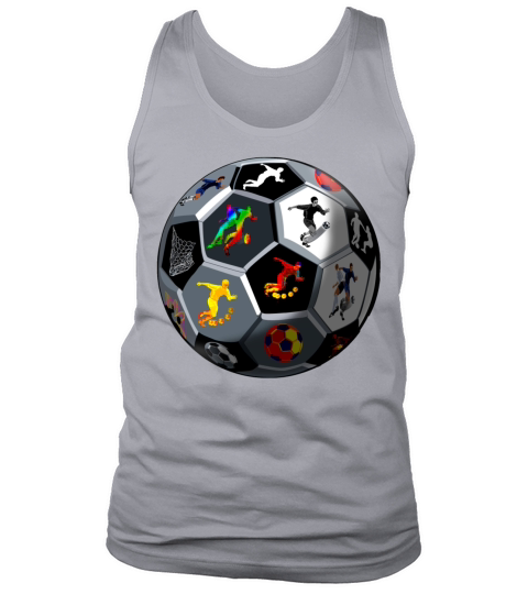 Soccer Sports Soccer Ball Futbol T shirt Tank Top Unisex
